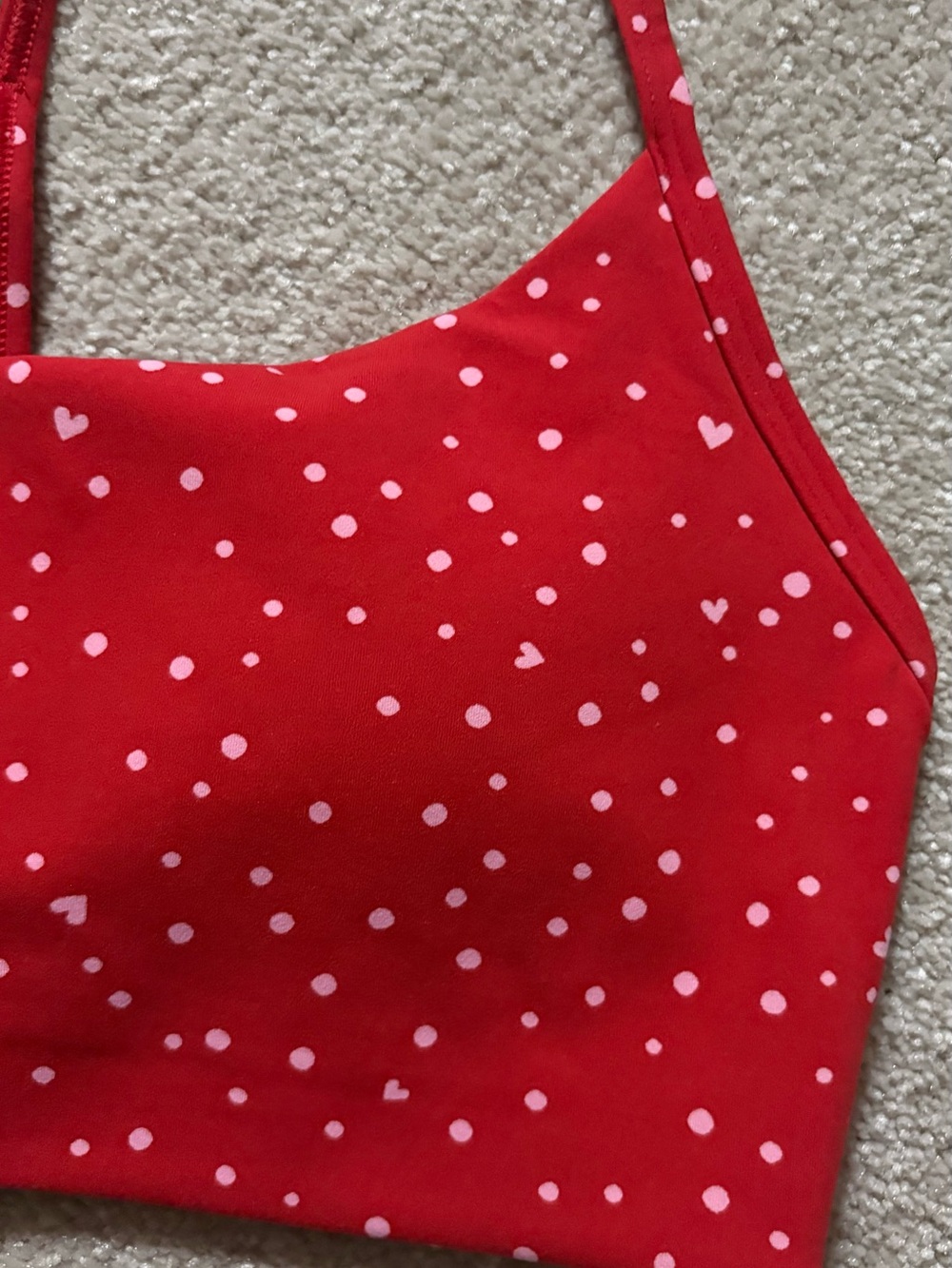 Lululemon Flow Y Evolve Bra size S NWT Hearts - Picture 2 of 5